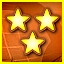 3 is the Magic Number - Get your first 3 star award for any level in Play Mode.